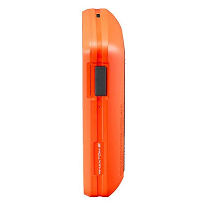 Télémètre GPS Bushnell Phantom 2 Golf avec support magnétique (noir/orange)