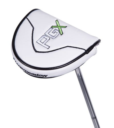 Pinemeadow 11749 Golf Men's Left Handed PGX Putter (White)