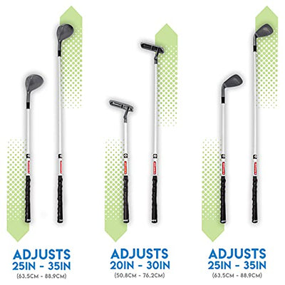 Franklin Sports Youth Golf Set with Adjust-A-Hit Technology