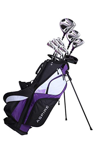 Golf Club Set in Purple, Right Handed