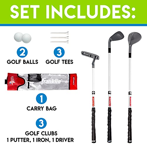 Franklin Sports Youth Golf Set with Adjust-A-Hit Technology