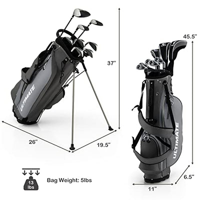 Tangkula Complete Golf Clubs Package Set