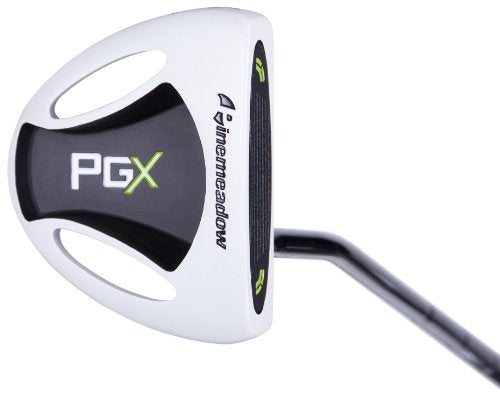 Pinemeadow 11749 Golf Men's Left Handed PGX Putter (White)