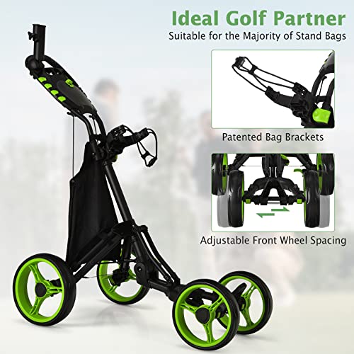 Tangkula Golf Push Pull Cart