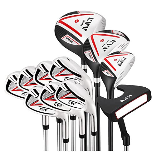 KVV Men's Complete Golf Clubs Package Set