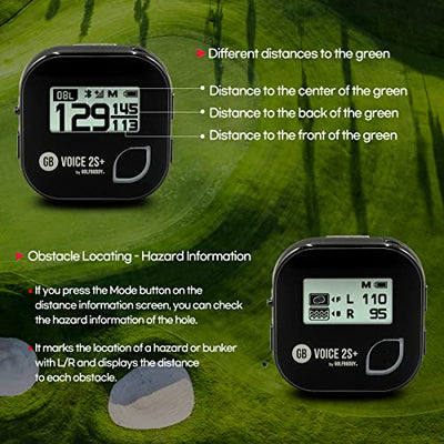 Golf Buddy Voice 2 SE+ Talking GPS Rangefinder