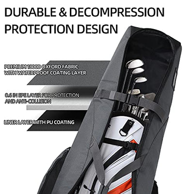 TurnWay Padded Foldable Golf Travel Bag