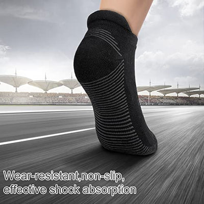 Men's Breathable Cotton Athletic Ankle Socks.