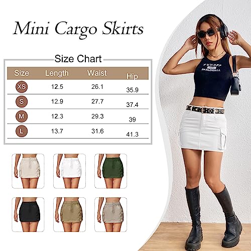 American Trends Women Cargo Skirts