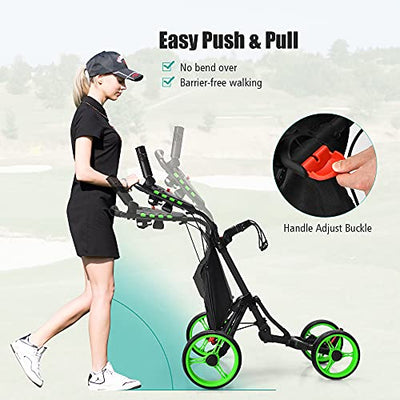 DORTALA Golf Push Pull Cart