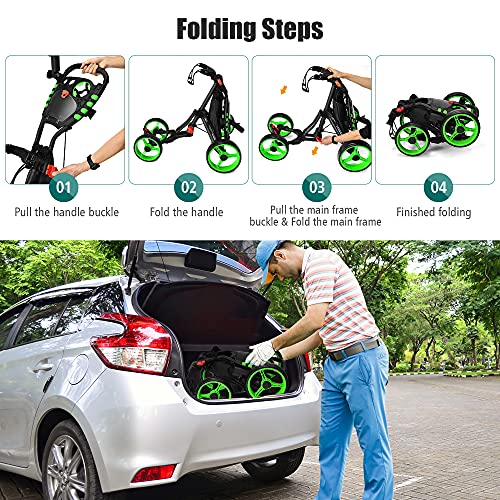 DORTALA Golf Poussoir Chariot